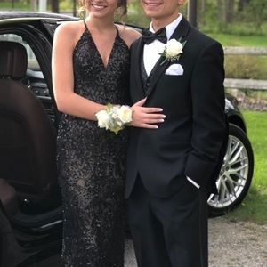 Black Scala Prom Dress